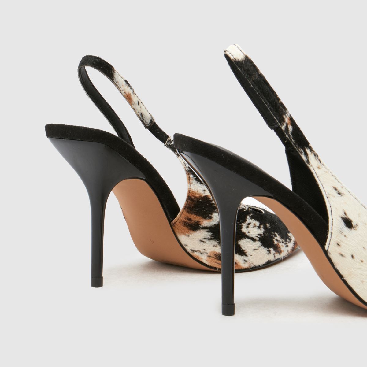 schuh Sade Slingback Court in Brown & White schuh Sade Slingback Court 7