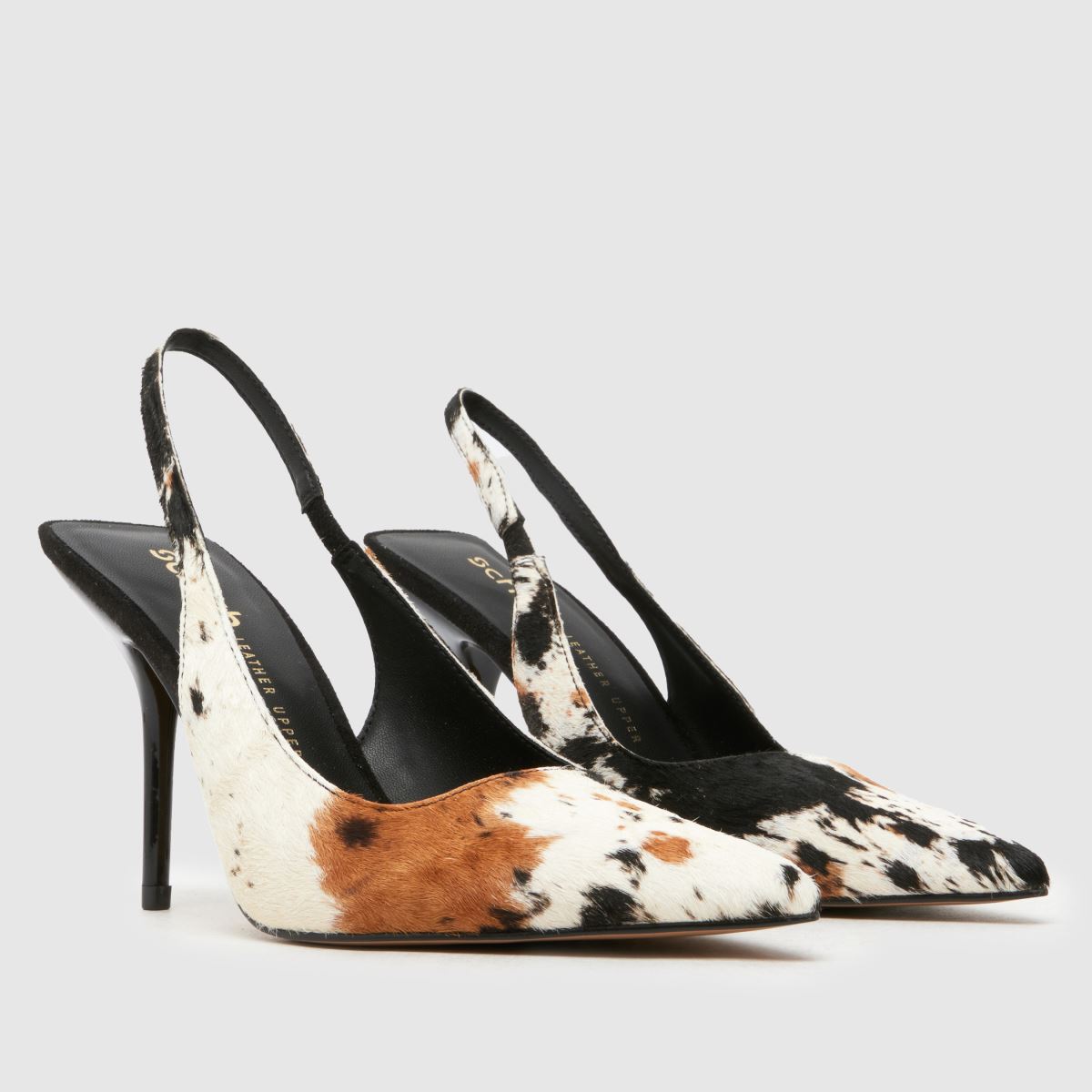 schuh Sade Slingback Court in Brown & White schuh Sade Slingback Court 8