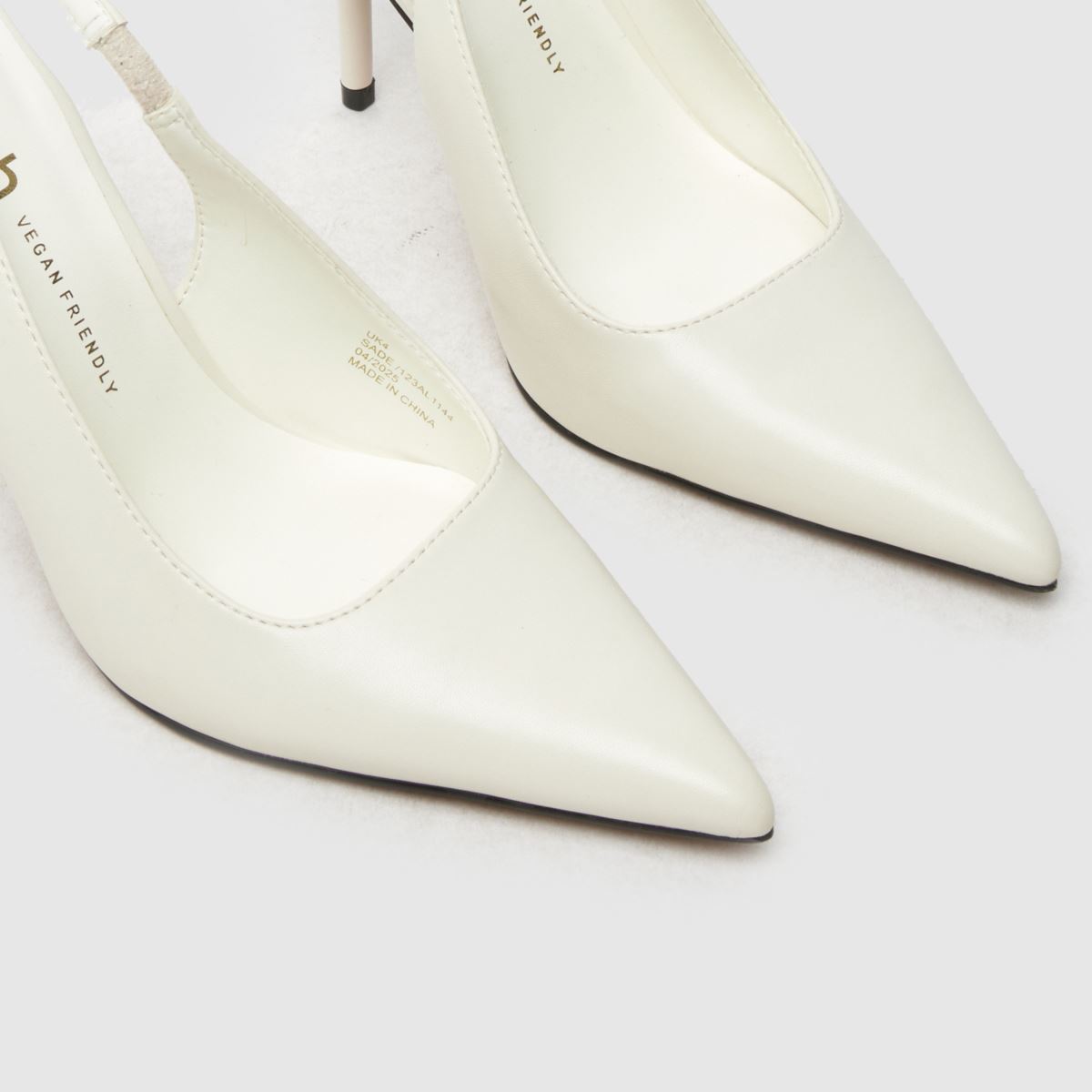 schuh Sade Slingback Court in White schuh Sade Slingback Court 4