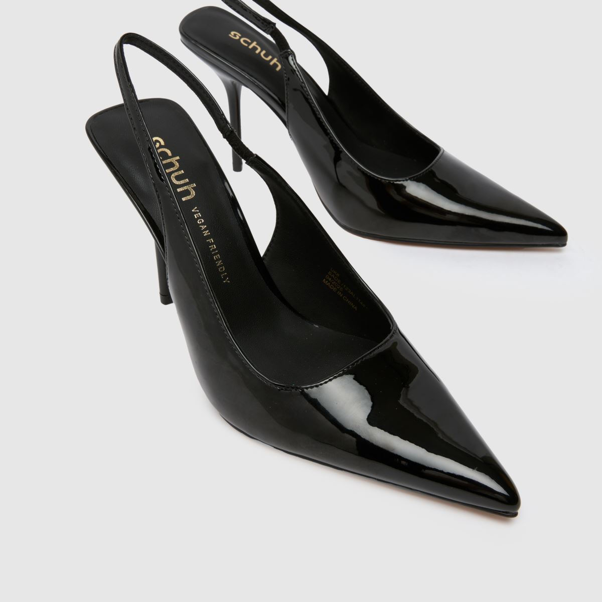 schuh Sade Slingback Court in Black schuh Sade Slingback Court 4