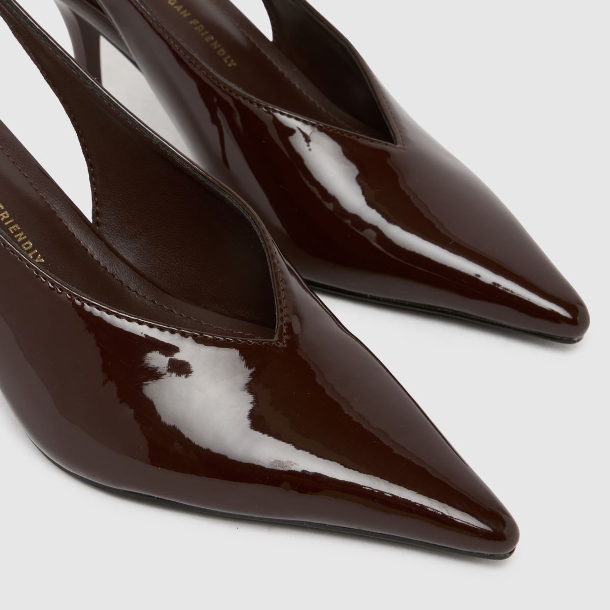 schuh Sage Buckle Slingback Court in Brown schuh Sage Buckle Slingback Court 7