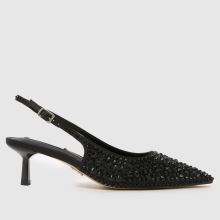 Steve Madden Korra Bling Slingback in Black Steve Madden Korra Bling Slingback,1 of 4