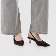 Steve Madden Korra Bling Slingback in Black Steve Madden Korra Bling Slingback,2 of 4