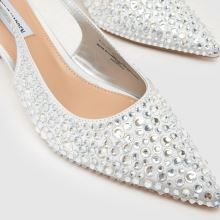 Steve Madden Korra Bling Slingback in Silver Steve Madden Korra Bling Slingback,3 of 4