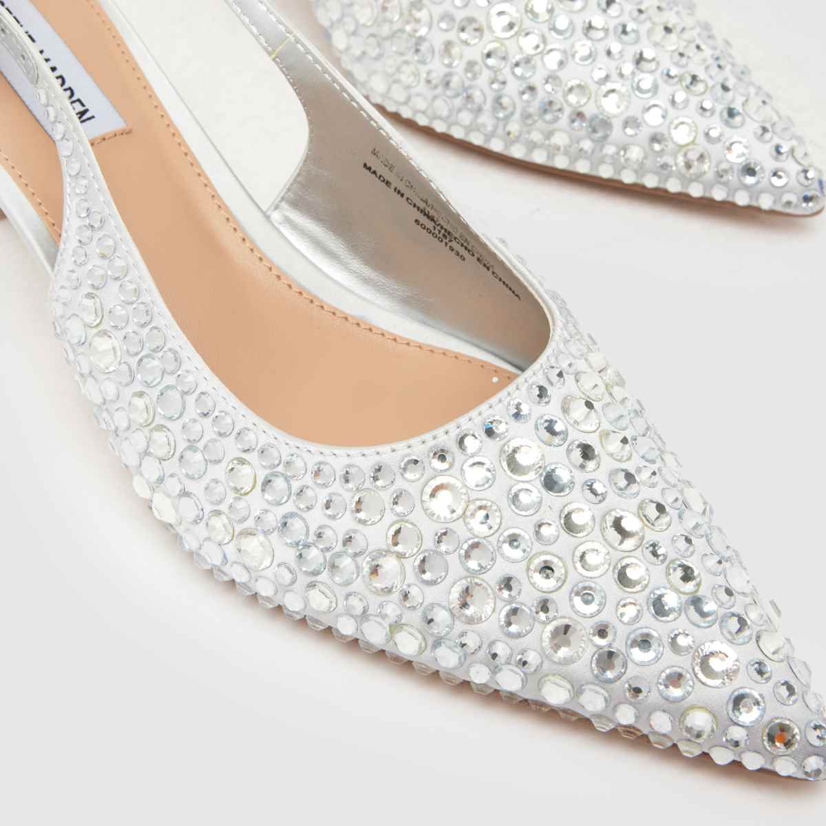 Steve Madden Korra Bling Slingback in Silver Steve Madden Korra Bling Slingback 4