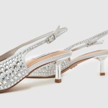 Steve Madden Korra Bling Slingback in Silver Steve Madden Korra Bling Slingback,4 of 4