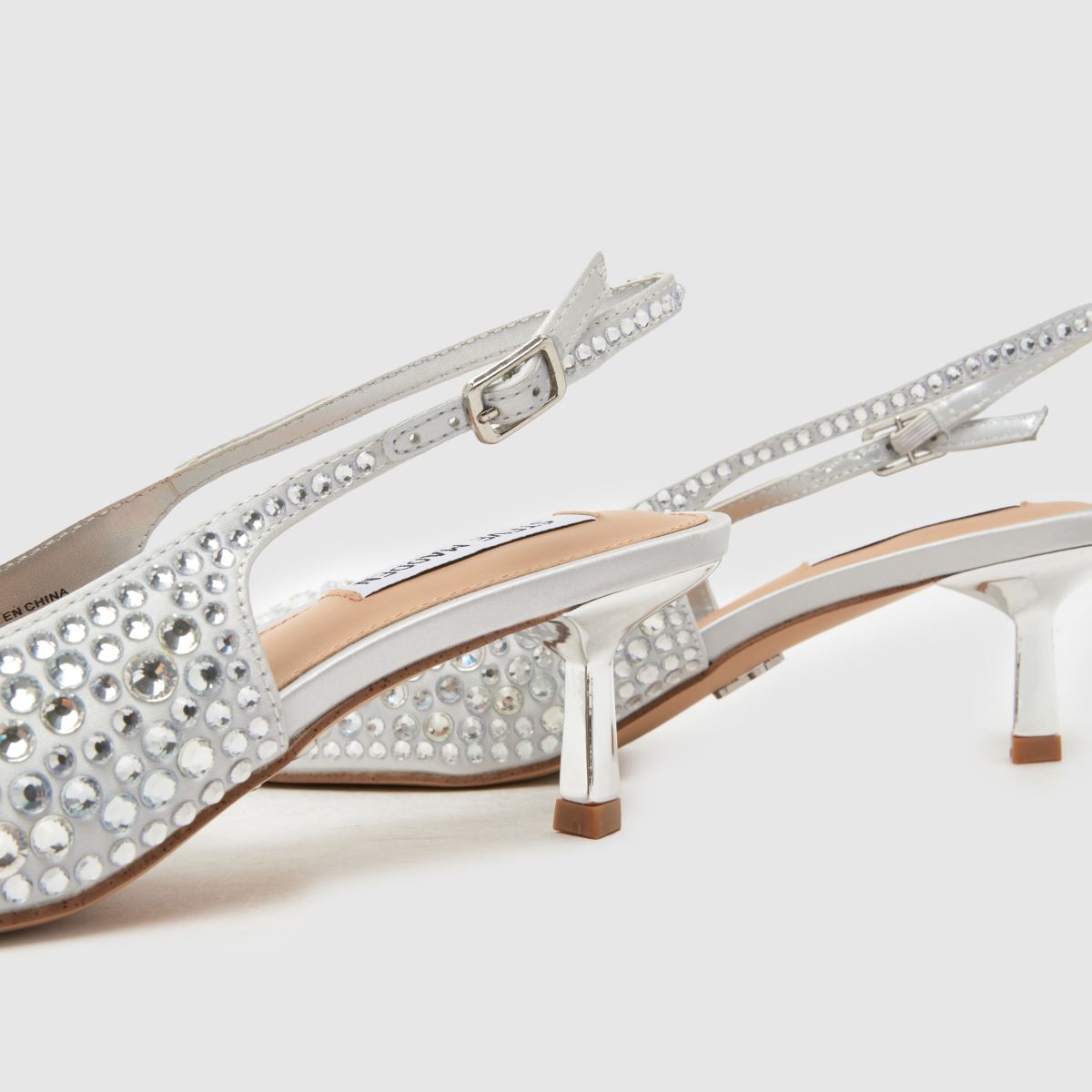 Steve Madden Korra Bling Slingback in Silver Steve Madden Korra Bling Slingback 7