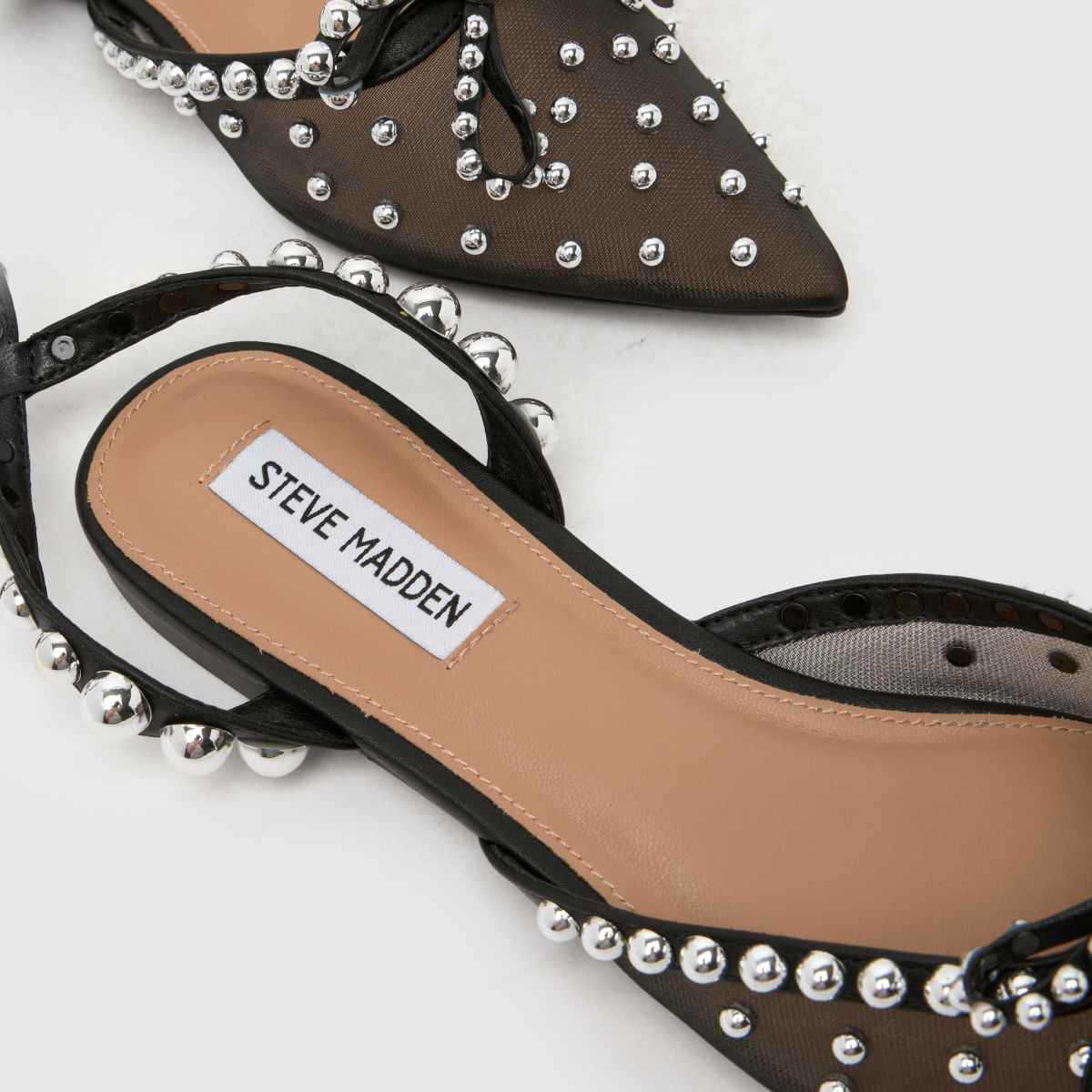 Steve Madden Lynne Jewel Pointed in Black Steve Madden Lynne Jewel Pointed 7