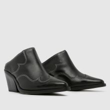 schuh Saylor Leather Western Mule,2 of 4