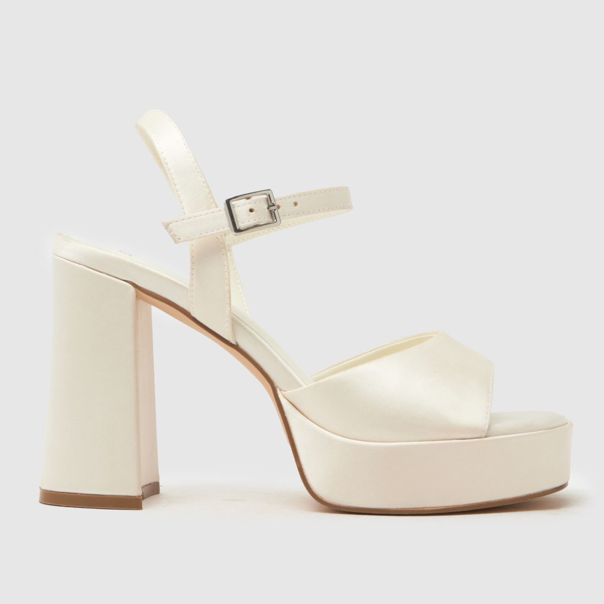 schuh Sabina Platform in White schuh Sabina Platform 8