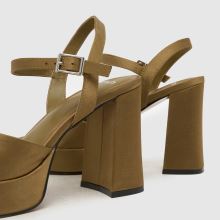 schuh Sabina Platform in Khaki schuh Sabina Platform,4 of 4