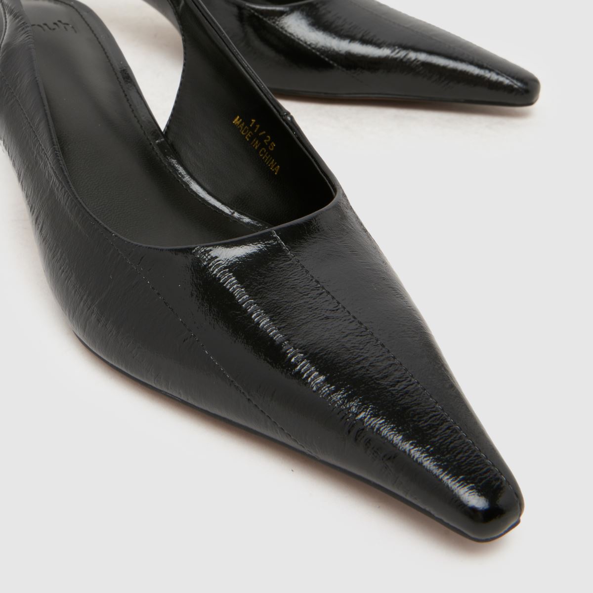 schuh Shery Court Kitten in Black schuh Shery Court Kitten 4