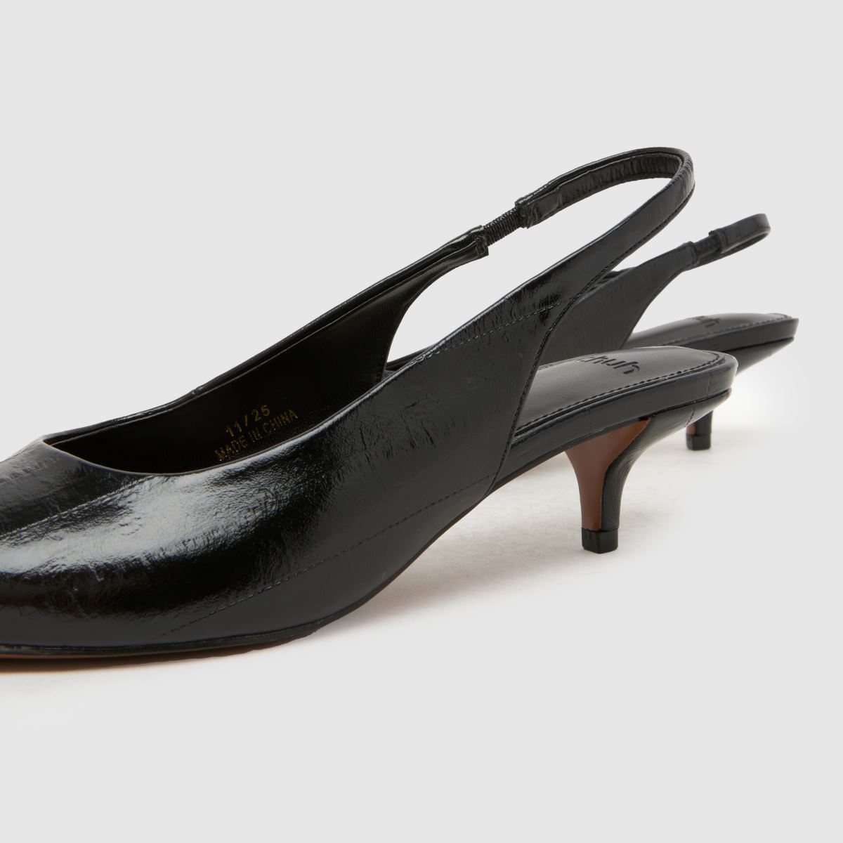 schuh Shery Court Kitten in Black schuh Shery Court Kitten 7