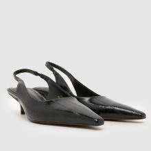 schuh Shery Court Kitten in Black schuh Shery Court Kitten,2 of 4