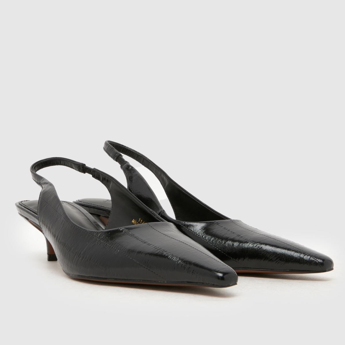 schuh Shery Court Kitten in Black schuh Shery Court Kitten 8