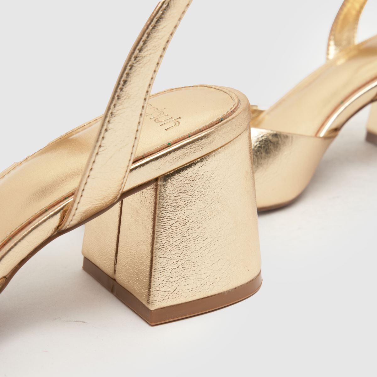 schuh South Block in Gold schuh South Block 7
