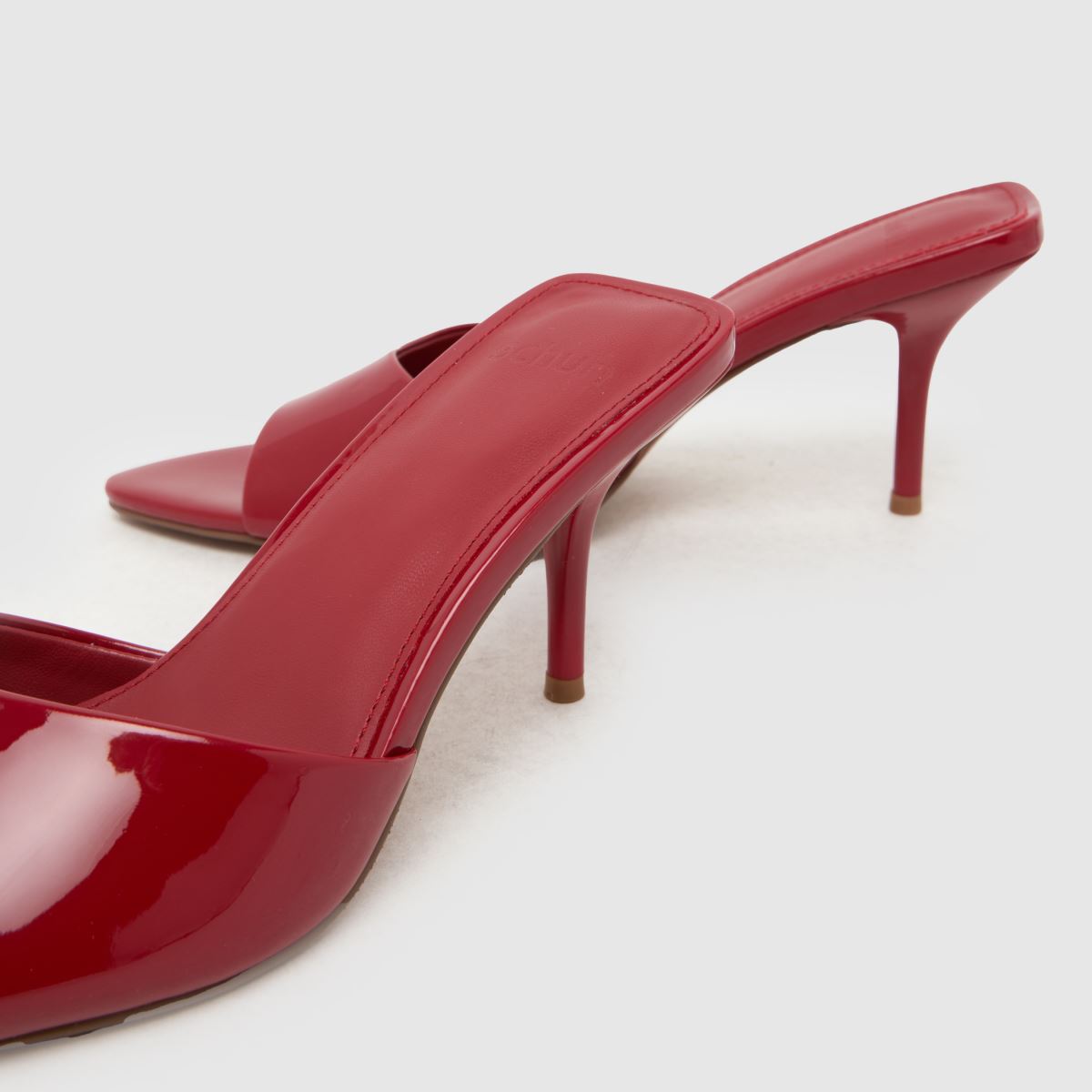 schuh Sweet Point Mule in Burgundy schuh Sweet Point Mule 7