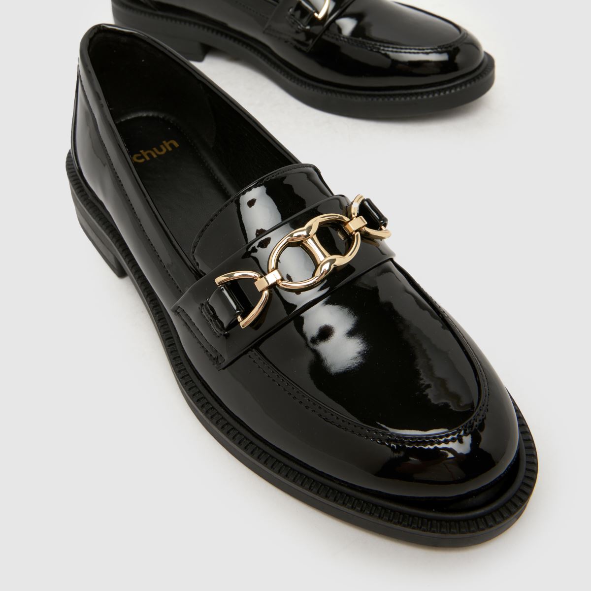 schuh Luxe Hardwear Loafer in Black schuh Luxe Hardwear Loafer 4