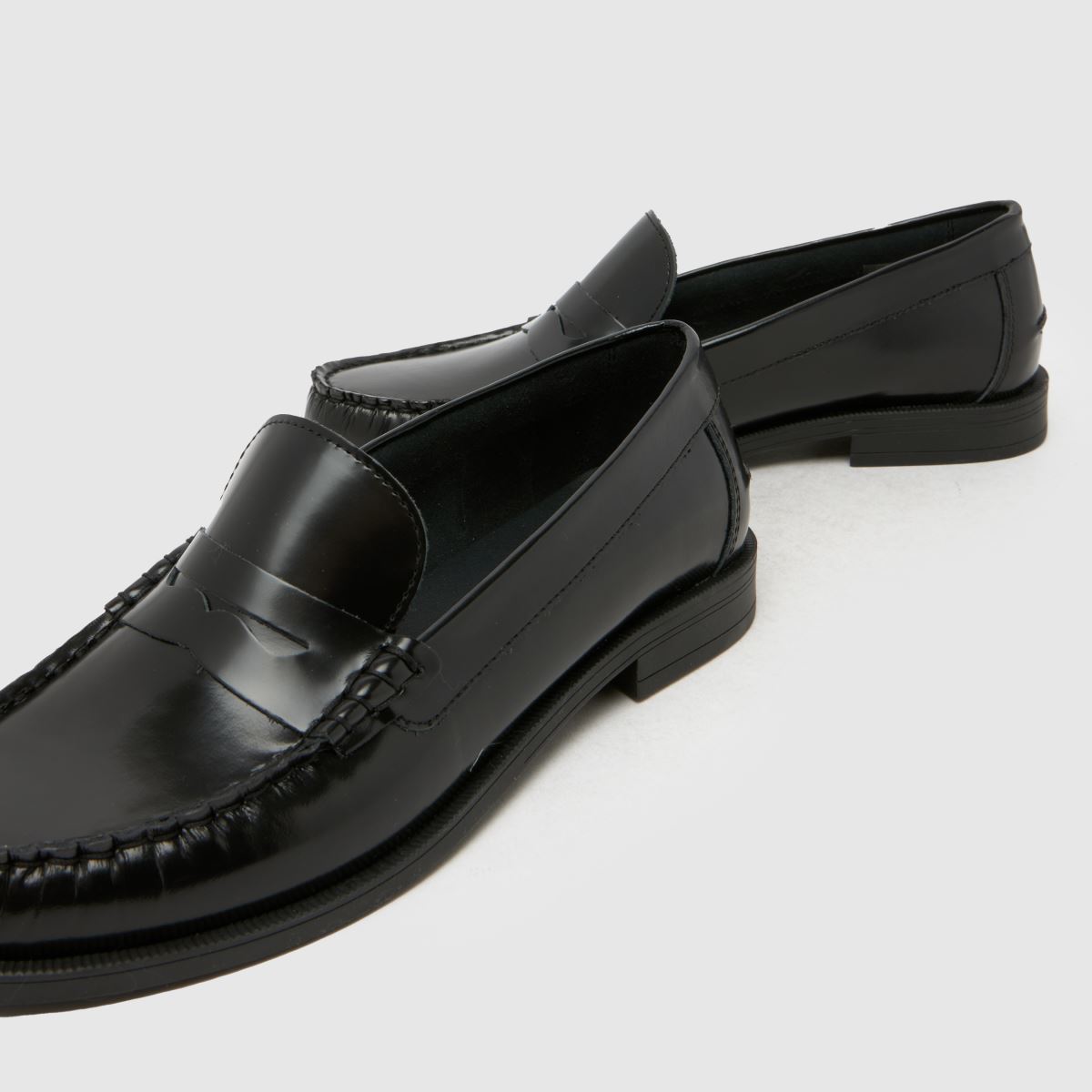schuh Liverpool Penny Leather Loafer in Black schuh Liverpool Penny Leather Loafer 7