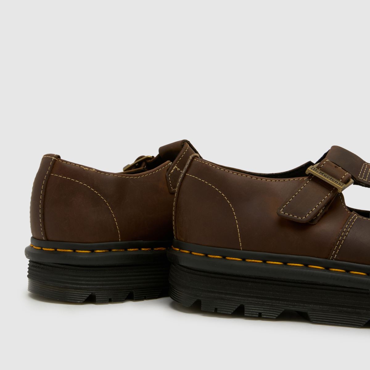 Dr Martens Zebzag Mary Jane in Dark Brown Dr Martens Zebzag Mary Jane 7
