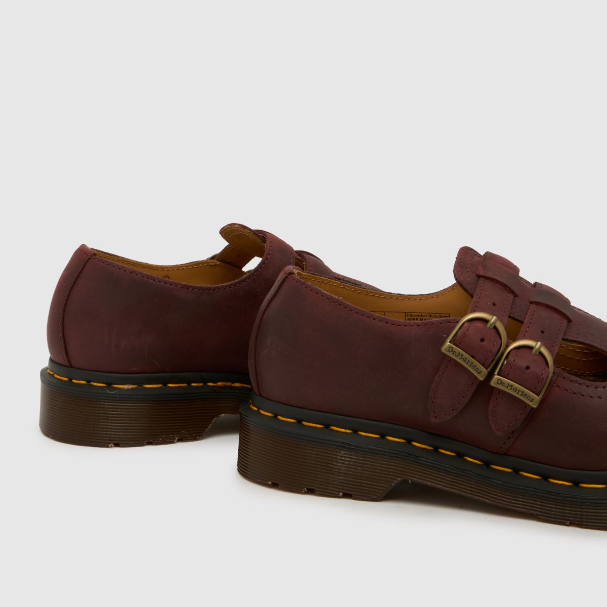 Dr Martens 8065 Mary Jane in Burgundy Dr Martens 8065 Mary Jane 7