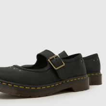 Dr Martens Mary Jane Flower in Black Dr Martens Mary Jane Flower,4 of 4