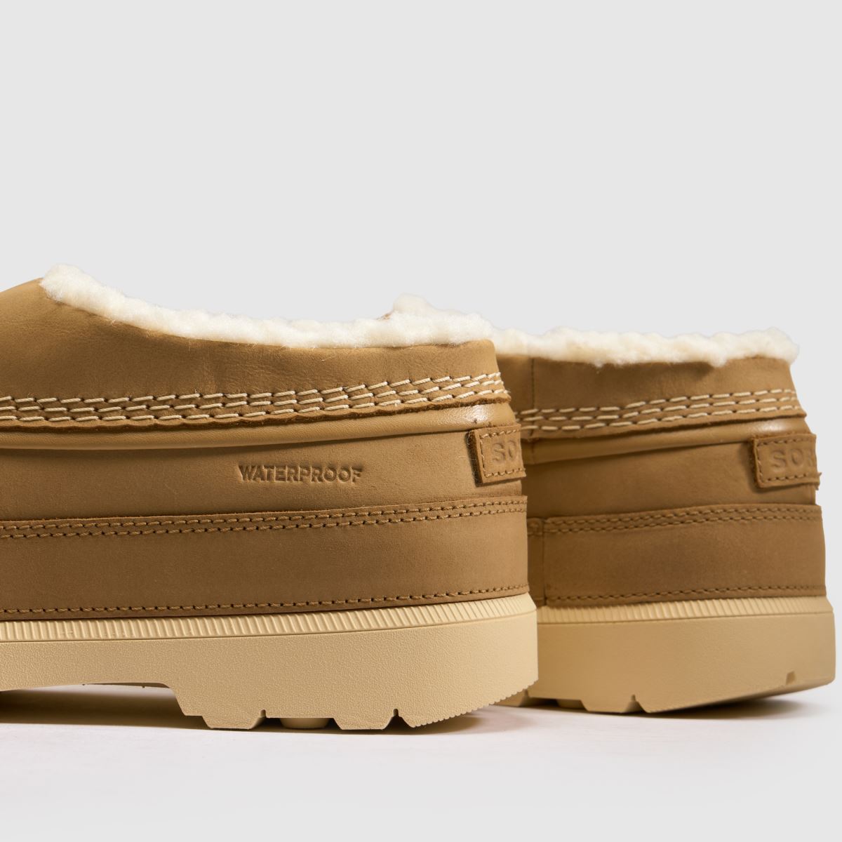 SOREL Ambler Fireside Mule in Tan SOREL Ambler Fireside Mule 7