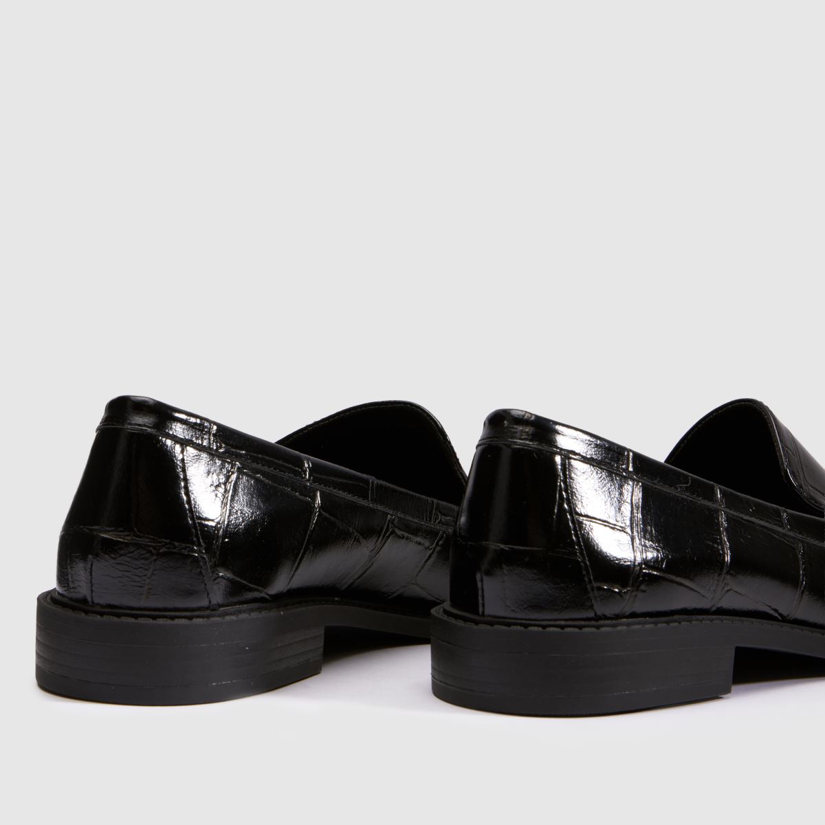 schuh Lipstick Croc Loafer in Black schuh Lipstick Croc Loafer 7