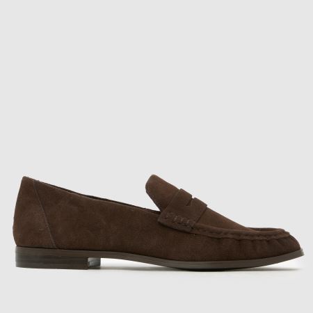 schuh lewis suede ruched loafer 1