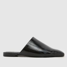 schuh Latina Backless Flat in Black schuh Latina Backless Flat,1 of 4