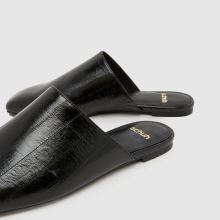 schuh Latina Backless Flat in Black schuh Latina Backless Flat,4 of 4