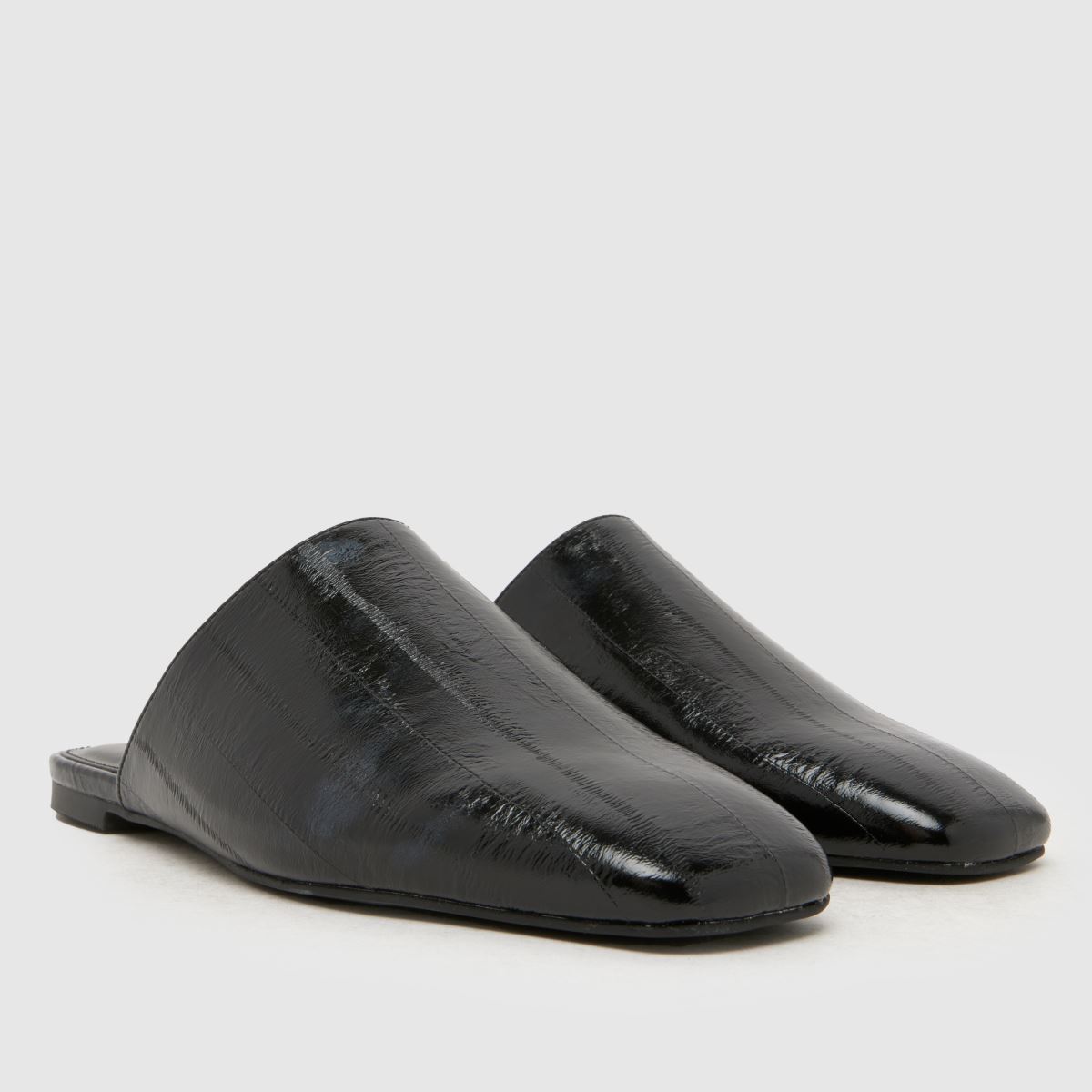 schuh Latina Backless Flat in Black schuh Latina Backless Flat 8
