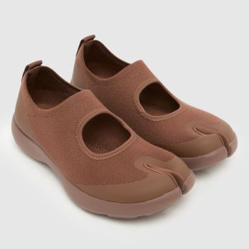 TABI Brown Trainer Womens Flats