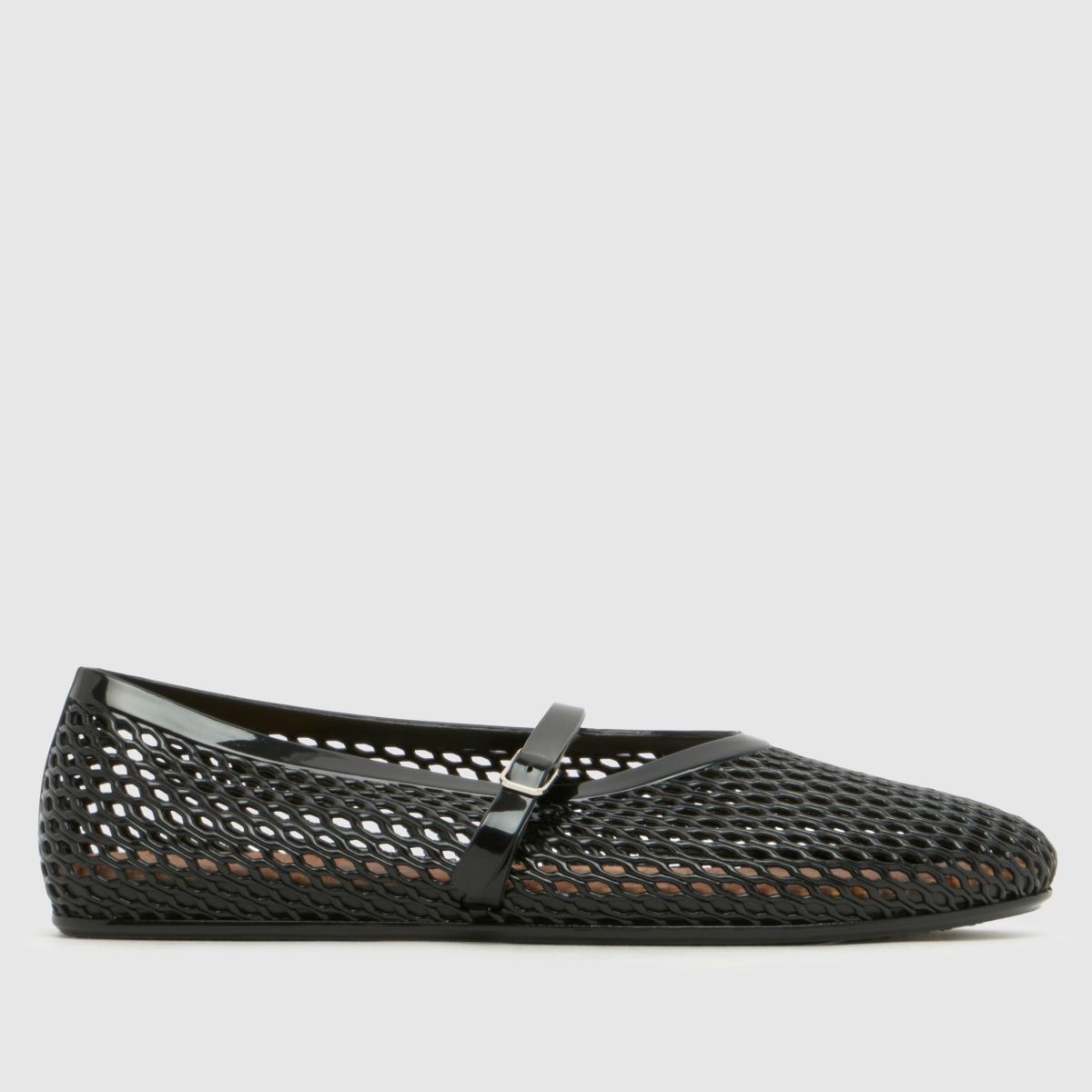 schuh Larkin Jelly Mary Jane in Black schuh Larkin Jelly Mary Jane