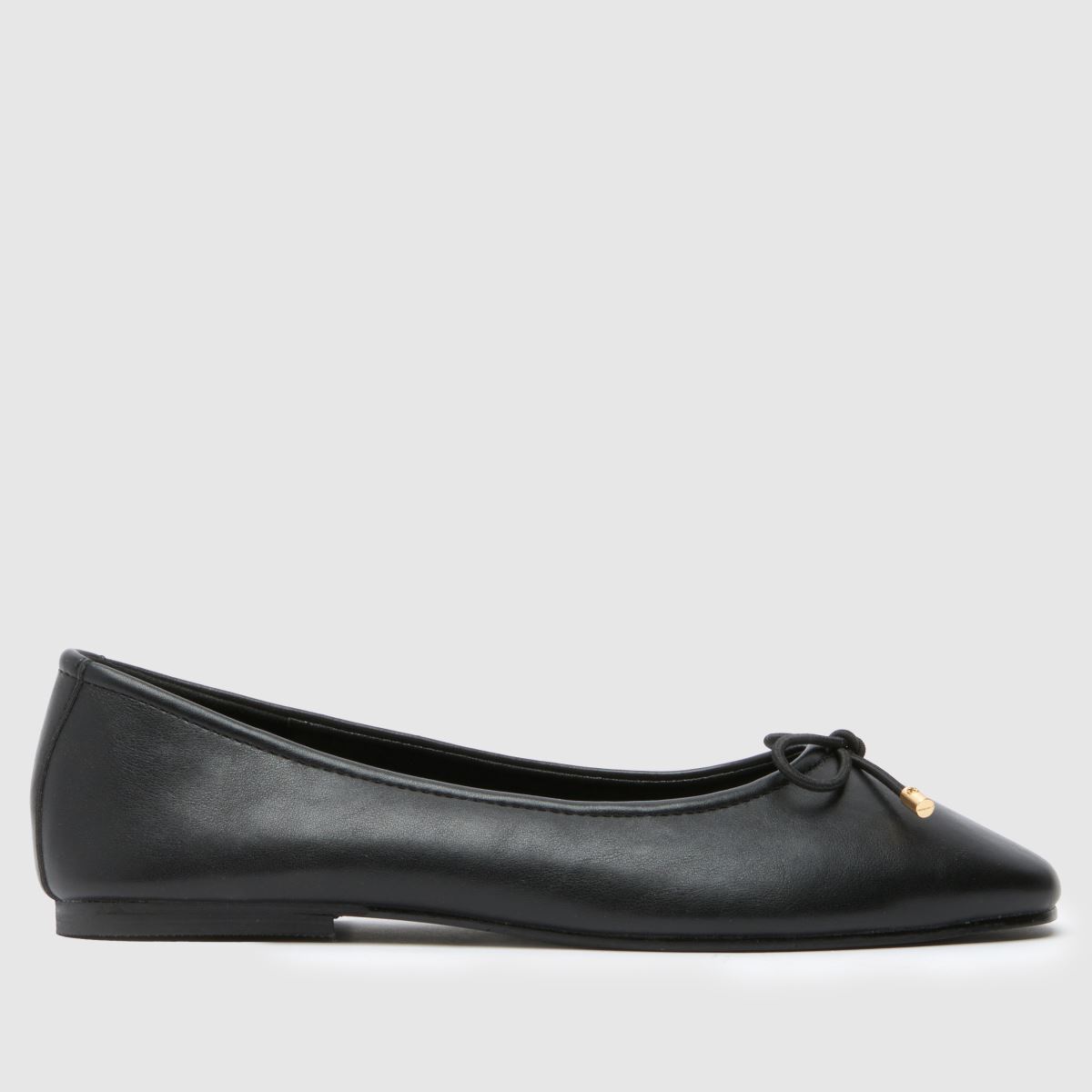 schuh Lou Ballerina Flats in Black