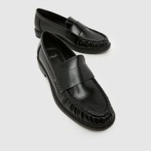 schuh Lotion Ruched Loafer in Black schuh Lotion Ruched Loafer,3 of 4