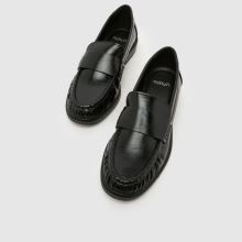 schuh Lotion Ruched Loafer in Black schuh Lotion Ruched Loafer,4 of 4