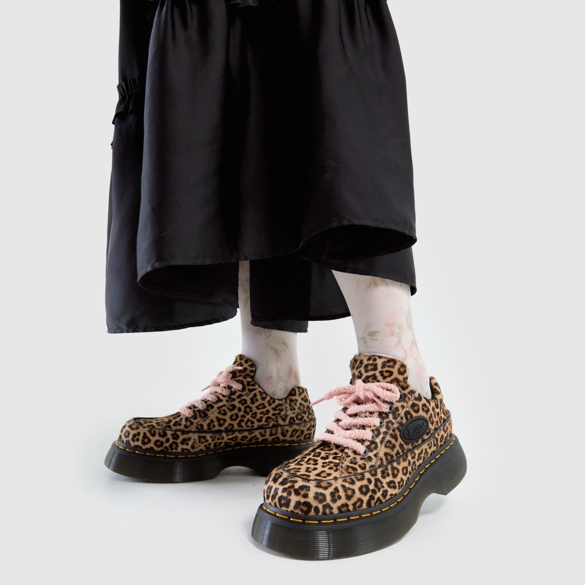 Womens Brown Multi Dr Martens Buzz 8363 Flat Shoes | schuh