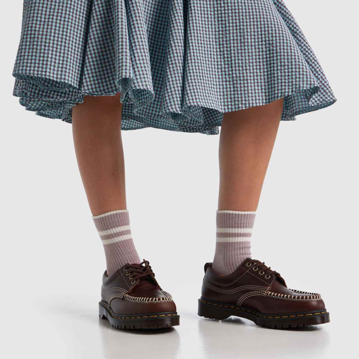 Dr Martens Lowell Moc Toe in Brown Dr Martens Lowell Moc Toe 8