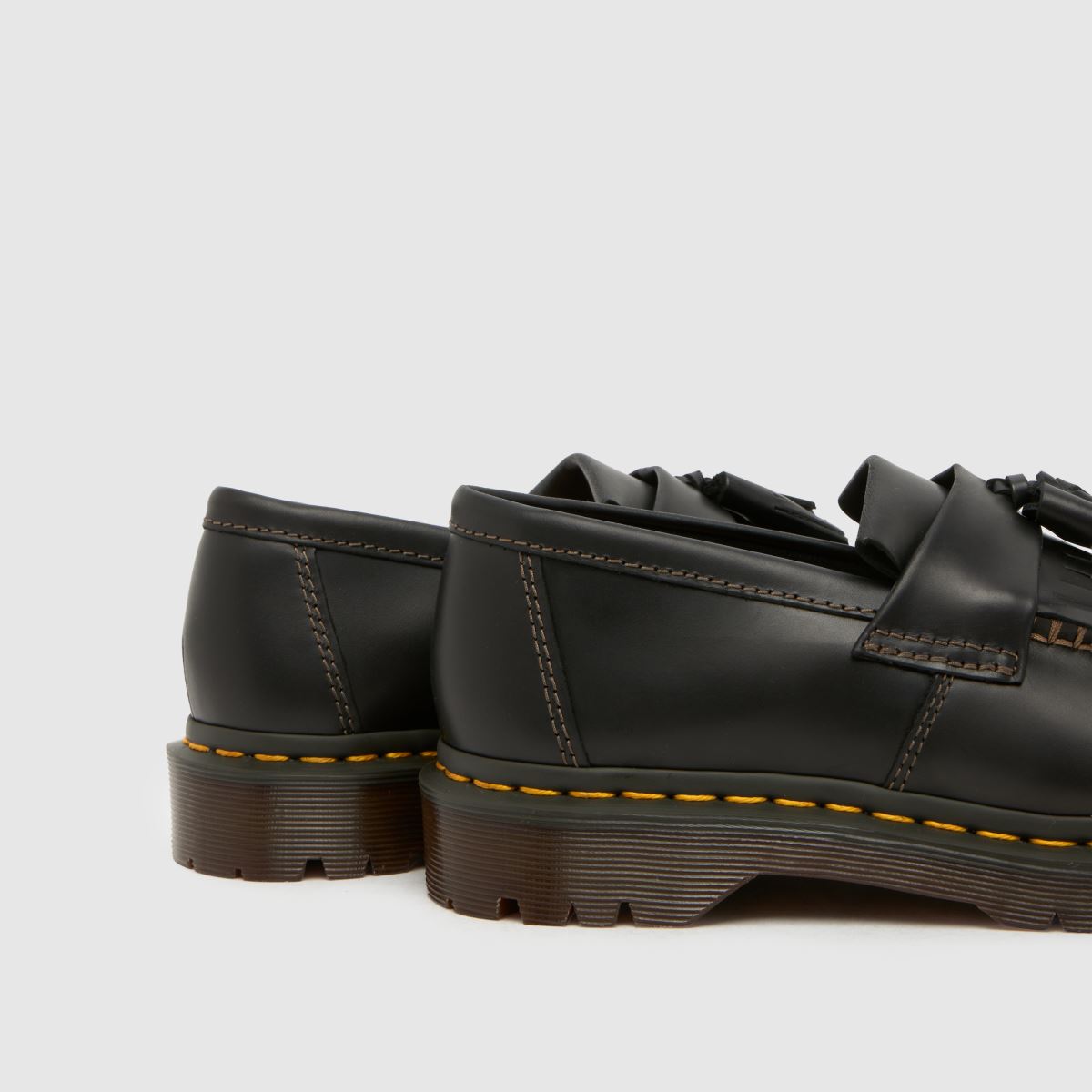 Womens Black Dr Martens Adrian Ben Tassel Loafer Flat Shoes | schuh
