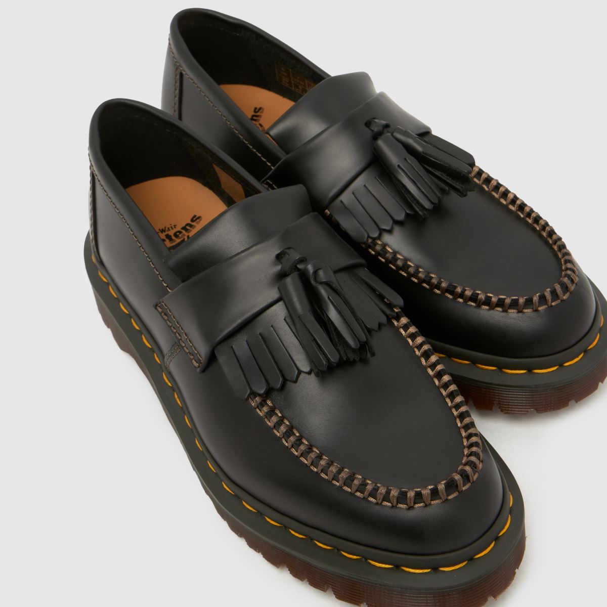 Dr.Martens ADRIANローファー UK4 Womens Black Dr Martens Adrian Ben Tassel Loafer Flat Shoes | schuh