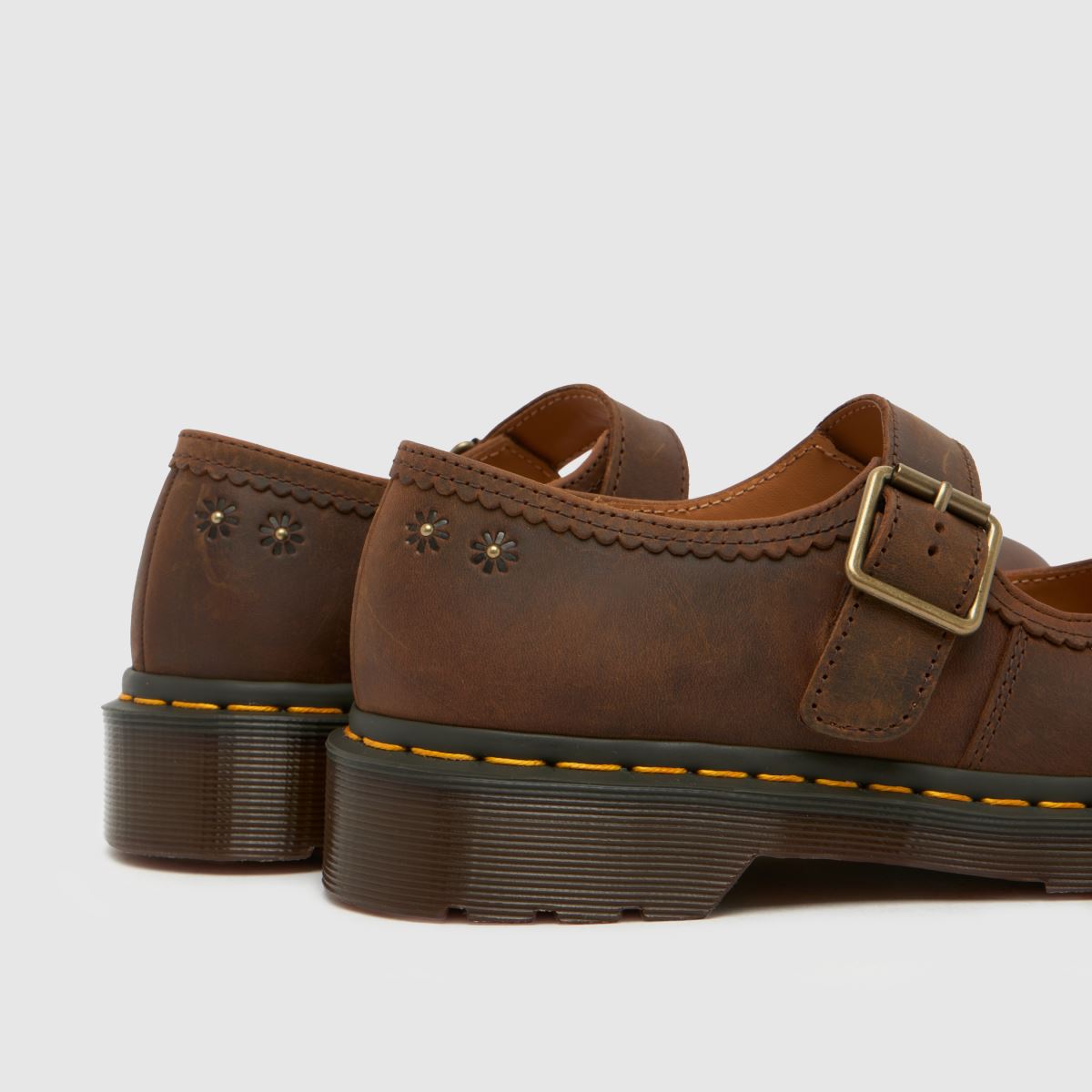 Dr Martens 8065 Mary Jane Flower in Brown Dr Martens 8065 Mary Jane Flower 7