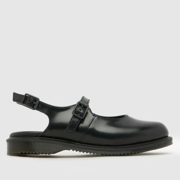 Dr Martens Black Madaline Mary Jane Womens Flats