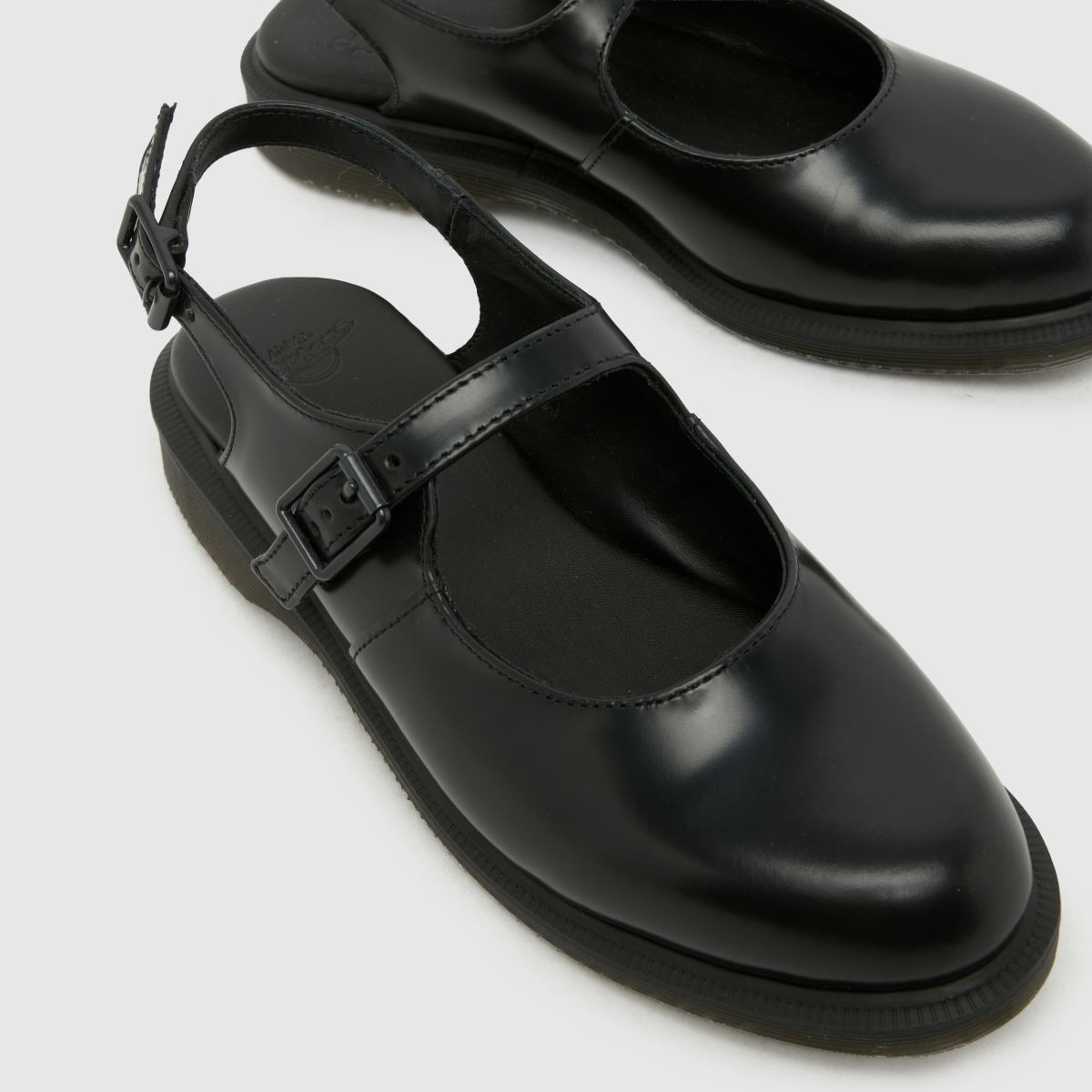 Womens Black Dr Martens Madaline Mary Jane Flat Shoes | schuh