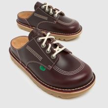 Kickers Classics Kick Mule in Burgundy Kickers Classics Kick Mule,3 of 4