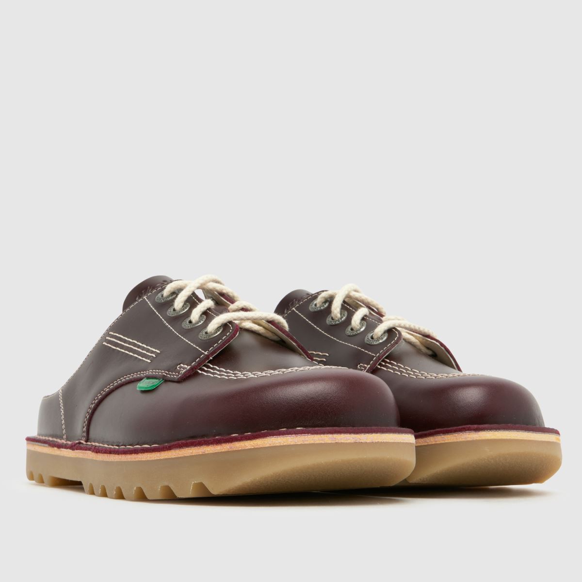 Kickers Classics Kick Mule in Burgundy Kickers Classics Kick Mule 8