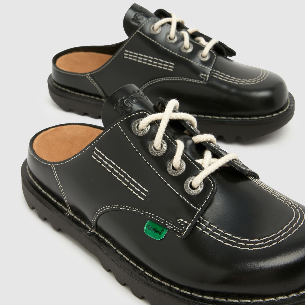 Kickers Classics Kick Mule in Black Kickers Classics Kick Mule 4