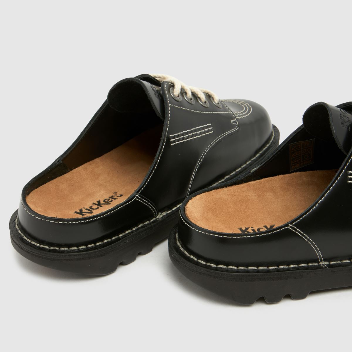 Kickers Classics Kick Mule in Black Kickers Classics Kick Mule 7