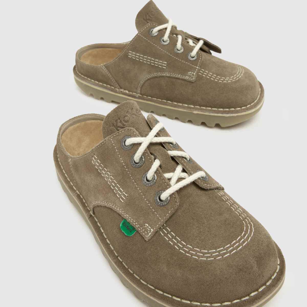 Kickers Classics Kick Mule in Taupe Kickers Classics Kick Mule 4