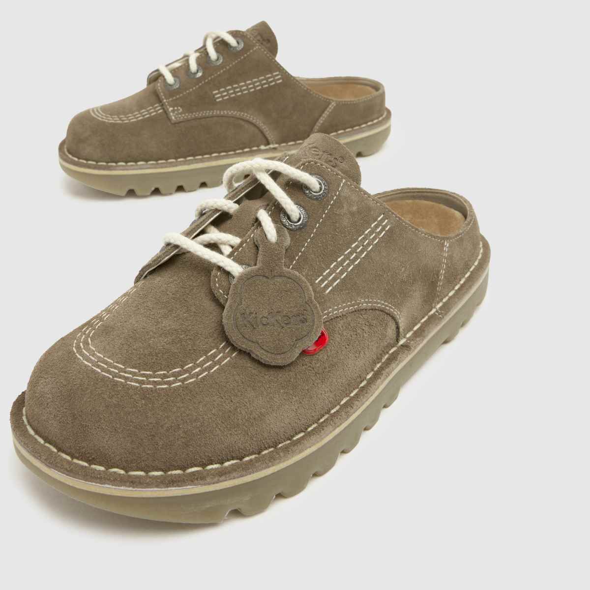 Kickers Classics Kick Mule in Taupe Kickers Classics Kick Mule 7